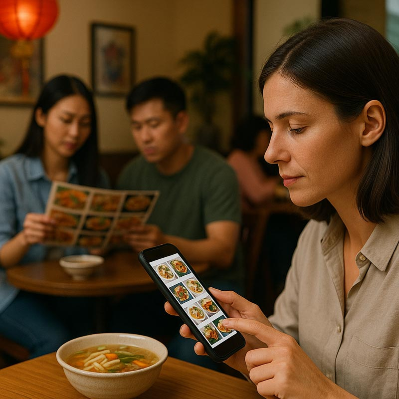Miért rendelnek többet a vendégek, ha látják az ételt? kép